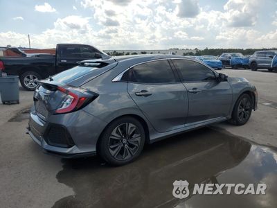 Trzecie zdjęcie samochodu z tyłu: 2019 HONDA CIVIC EX VIN:SHHFK7H60KU404327 - miniatura