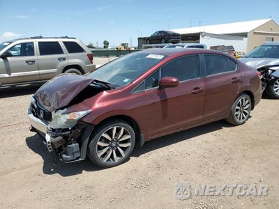 2014 HONDA CIVIC EXL 19XFB2F90EE043824 - główne zdjęcie licytacji z USA - miniatura