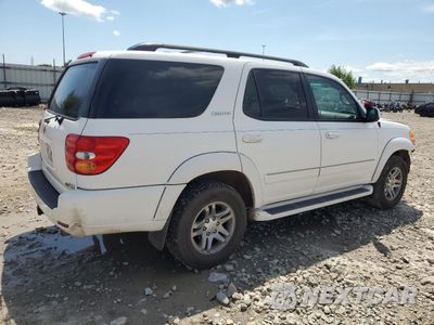 Trzecie zdjęcie samochodu z tyłu: 2004 TOYOTA SEQUOIA LIMITED VIN:5TDZT38A74S226326 - miniatura