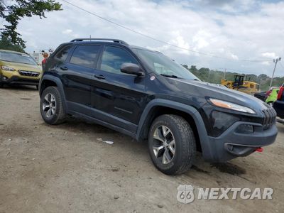 Czwarte zdjęcie samochodu z boku: 2018 JEEP CHEROKEE TRAILHAWK VIN:1C4PJMBX3JD508941 - miniatura
