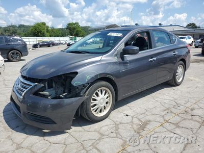 2014 NISSAN SENTRA S 3N1AB7AP8EY252968 - główne zdjęcie licytacji z USA - miniatura