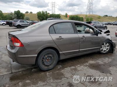 Trzecie zdjęcie samochodu z tyłu: 2010 HONDA CIVIC LX VIN:19XFA1F50AE063043 - miniatura