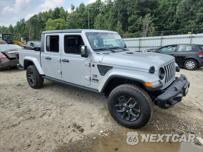 Czwarte zdjęcie samochodu z boku: 2023 JEEP GLADIATOR SPORT VIN:1C6HJTAG2PL513277 - miniatura