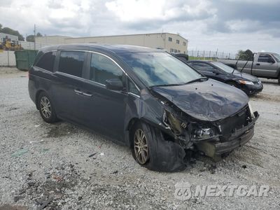 Czwarte zdjęcie samochodu z boku: 2012 HONDA ODYSSEY EXL VIN:5FNRL5H66CB014981 - miniatura