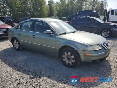 Czwarte zdjęcie samochodu z boku: 2002 VOLKSWAGEN PASSAT GLS VIN:WVWPD63B72P288337 - miniatura