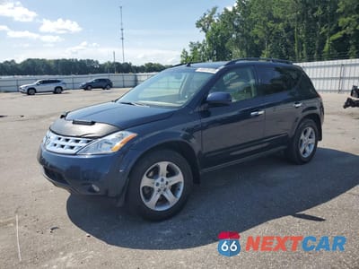 2003 NISSAN MURANO SL JN8AZ08TX3W106230 - główne zdjęcie licytacji z USA - miniatura