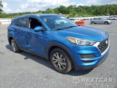 Czwarte zdjęcie samochodu z boku: 2019 HYUNDAI TUCSON LIMITED VIN:KM8J3CA48KU012001 - miniatura