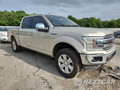 Czwarte zdjęcie samochodu z boku: 2018 FORD F150 SUPERCREW VIN:1FTEW1EG9JFB11645 - miniatura