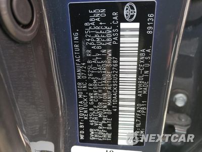 Zdjęcie 12 z 12 samochodu: 2025 TOYOTA CAMRY XSE VIN:4T1DAACK9SU527687 - miniatura