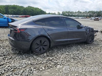 Trzecie zdjęcie samochodu z tyłu: 2025 TESLA MODEL 3 VIN:5YJ3E1EA8SF923658 - miniatura