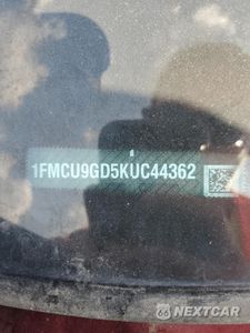 Zdjęcie 13 z 13 samochodu: 2019 FORD ESCAPE SE VIN:1FMCU9GD5KUC44362 - miniatura