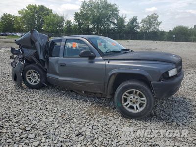 Czwarte zdjęcie samochodu z boku: 2003 DODGE DAKOTA SLT VIN:1D7HL42N03S207741 - miniatura