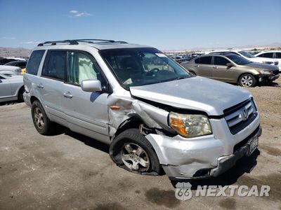Czwarte zdjęcie samochodu z boku: 2006 HONDA PILOT EX VIN:2HKYF18516H500672 - miniatura