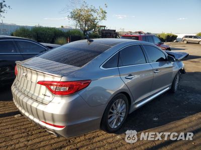 Trzecie zdjęcie samochodu z tyłu: 2019 HYUNDAI SONATA LIMITED VIN:5NPE34AF7KH247826 - miniatura