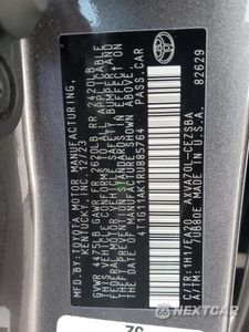 Zdjęcie 12 z 14 samochodu: 2024 TOYOTA CAMRY SE NIGHT SHADE VIN:4T1G11AK1RU885764 - miniatura
