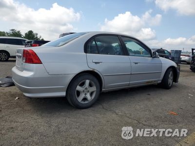 Trzecie zdjęcie samochodu z tyłu: 2004 HONDA CIVIC EX VIN:2HGES26704H625744 - miniatura