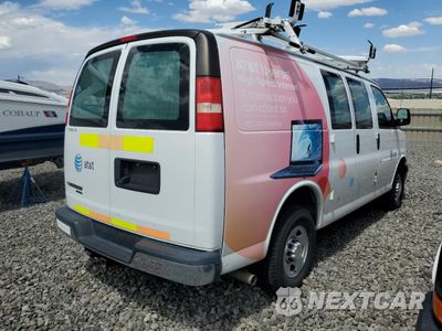 Trzecie zdjęcie samochodu z tyłu: 2014 CHEVROLET EXPRESS G2500 VIN:1GCWGFCA5E1160616 - miniatura