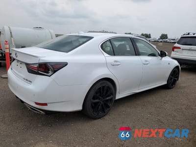 Trzecie zdjęcie samochodu z tyłu: 2019 LEXUS GS 350 BASE VIN:JTHCZ1BL7KA011668 - miniatura