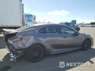Trzecie zdjęcie samochodu z tyłu: 2023 TOYOTA CAMRY SE NIGHT SHADE VIN:4T1T11AK2PU159083 - miniatura