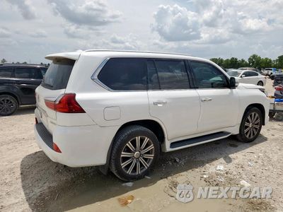 Trzecie zdjęcie samochodu z tyłu: 2017 LEXUS LX 570 VIN:JTJHY7AX7H4231401 - miniatura