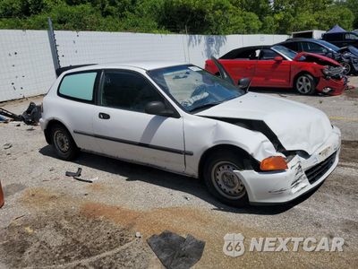 Czwarte zdjęcie samochodu z boku: 1995 HONDA CIVIC DX VIN:2HGEH2464SH503927 - miniatura