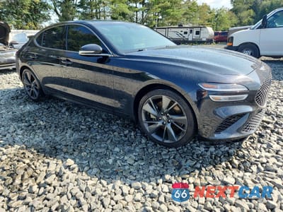 Czwarte zdjęcie samochodu z boku: 2022 GENESIS G70 BASE VIN:KMTG54TE3NU081771 - miniatura