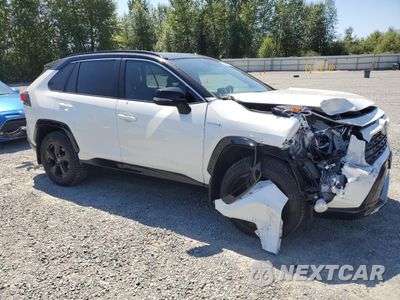 Czwarte zdjęcie samochodu z boku: 2020 TOYOTA RAV4 XSE VIN:2T3EWRFV0LW064731 - miniatura