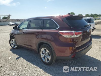 Drugie zdjęcie samochodu z przodu: 2016 TOYOTA HIGHLANDER HYBRID LIMITED VIN:5TDDCRFH7GS018612 - miniatura