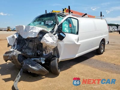 2019 GMC SAVANA G2500 EXTENDED 1GTW7BFG9K1335759 - główne zdjęcie licytacji z USA - miniatura