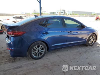 Trzecie zdjęcie samochodu z tyłu: 2018 HYUNDAI ELANTRA SEL VIN:5NPD84LF4JH248127 - miniatura