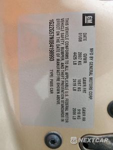Zdjęcie 12 z 12 samochodu: 2008 PONTIAC G6 BASE VIN:1G2ZG57N084198993 - miniatura