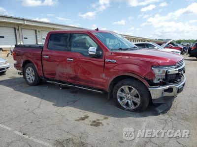 Czwarte zdjęcie samochodu z boku: 2019 FORD F150 SUPERCREW VIN:1FTEW1E45KFD12322 - miniatura