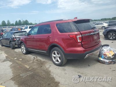 Drugie zdjęcie samochodu z przodu: 2016 FORD EXPLORER XLT VIN:1FM5K8D81GGB33930 - miniatura