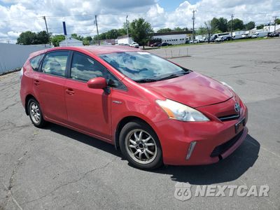 Czwarte zdjęcie samochodu z boku: 2012 TOYOTA PRIUS V VIN:JTDZN3EU4C3162836 - miniatura