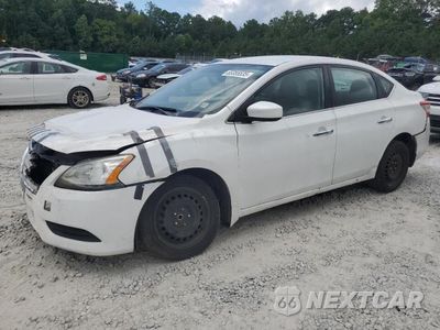 2014 NISSAN SENTRA S 3N1AB7AP1EY275492 - główne zdjęcie licytacji z USA - miniatura
