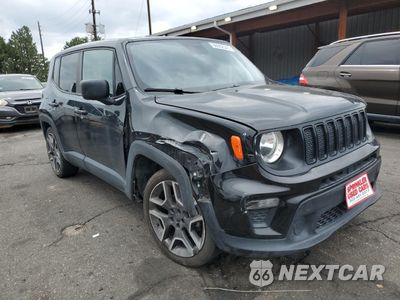 Czwarte zdjęcie samochodu z boku: 2020 JEEP RENEGADE SPORT VIN:ZACNJAAB6LPL71166 - miniatura