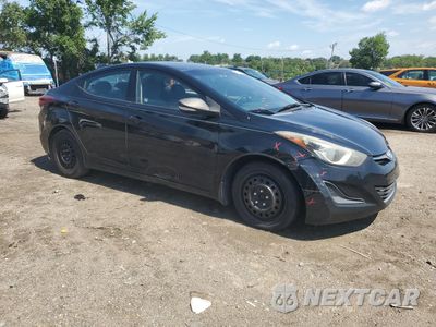 Czwarte zdjęcie samochodu z boku: 2016 HYUNDAI ELANTRA SE VIN:5NPDH4AE2GH720344 - miniatura