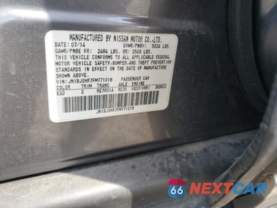 Zdjęcie 13 z 13 samochodu: 2015 INFINITI QX50 VIN:JN1BJ0HR7FM771018 - miniatura