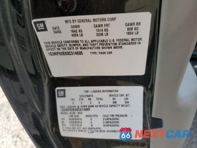 Zdjęcie 12 z 12 samochodu: 2003 OLDSMOBILE ALERO GLS VIN:1G3NF52E83C314895 - miniatura