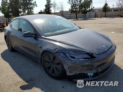 Czwarte zdjęcie samochodu z boku: 2025 TESLA MODEL 3 VIN:5YJ3E1EA3SF891959 - miniatura