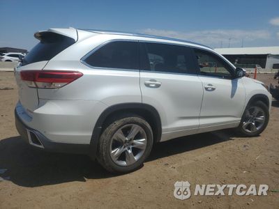Trzecie zdjęcie samochodu z tyłu: 2017 TOYOTA HIGHLANDER LIMITED VIN:5TDDZRFH0HS418379 - miniatura