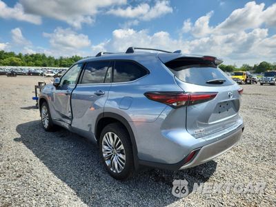 Drugie zdjęcie samochodu z przodu: 2024 TOYOTA HIGHLANDER HYBRID LIMITED VIN:5TDEBRCH1RS612837 - miniatura