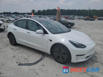Czwarte zdjęcie samochodu z boku: 2023 TESLA MODEL X VIN:5YJ3E1EA5PF563742 - miniatura