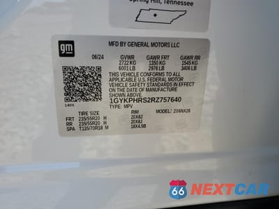 Zdjęcie 13 z 16 samochodu: 2024 CADILLAC XT6 SPORT PLATINUM VIN:1GYKPHRS2RZ757640 - miniatura