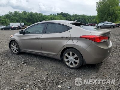 Drugie zdjęcie samochodu z przodu: 2012 HYUNDAI ELANTRA GLS VIN:5NPDH4AE5CH150396 - miniatura