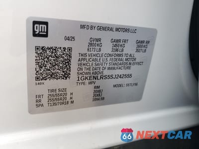 Zdjęcie 13 z 15 samochodu: 2025 GMC ACADIA DENALI VIN:1GKENLRS5SJ242555 - miniatura