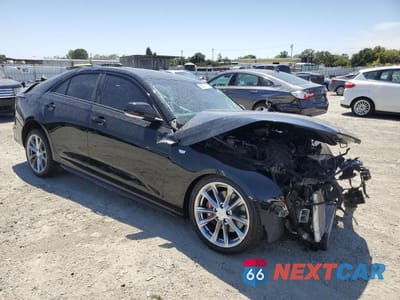 Czwarte zdjęcie samochodu z boku: 2023 CADILLAC CT4 VIN:1G6DC5RK2P0106683 - miniatura