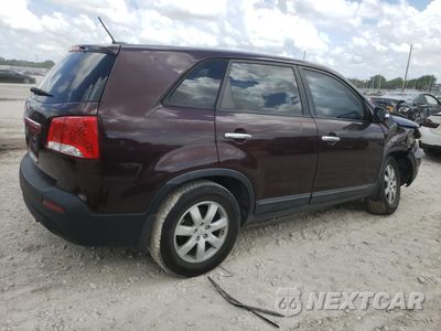 Trzecie zdjęcie samochodu z tyłu: 2011 KIA SORENTO BASE VIN:5XYKT3A19BG184103 - miniatura