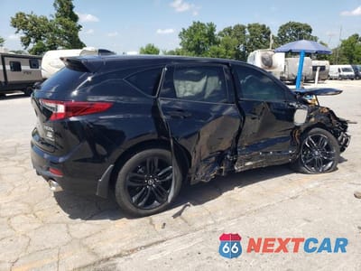 Trzecie zdjęcie samochodu z tyłu: 2021 ACURA RDX A-SPEC VIN:5J8TC2H66ML018016 - miniatura