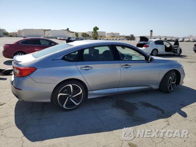 Trzecie zdjęcie samochodu z tyłu: 2022 HONDA ACCORD SPORT SE VIN:1HGCV1F40NA039110 - miniatura